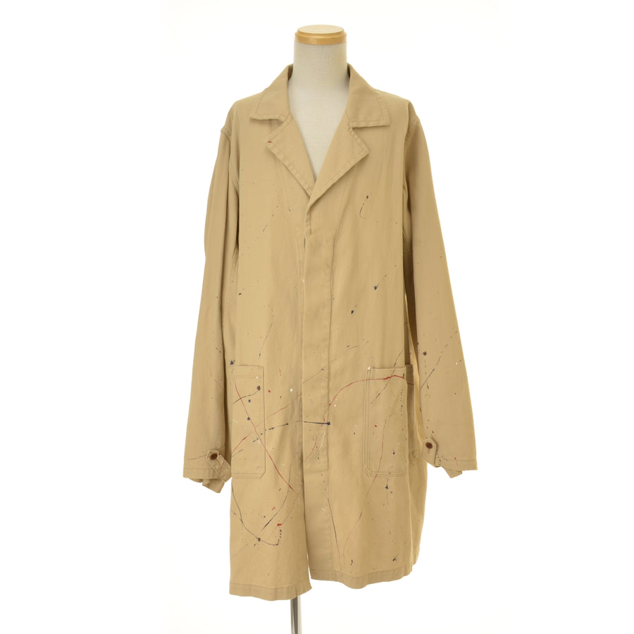 VISVIM 0220905013004 I.C.T PEERLESS SERVICE COAT ドリップ ペンキ加工 ショップ