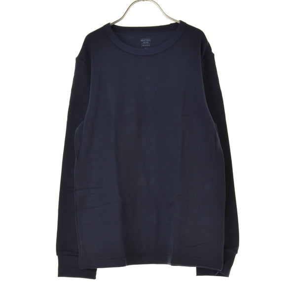 UNIQLO KIDS 極暖ヒートテックコットンワッフルクルーネックTシャツ