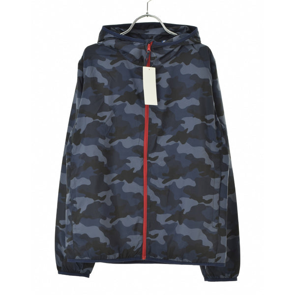 UNIQLO BOYS ポケッタブルパーカー カモフラ