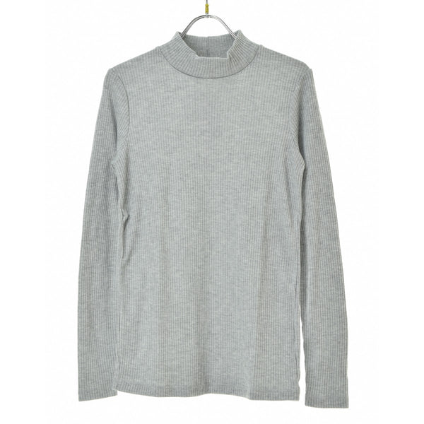 UNIQLO リブハイネックT