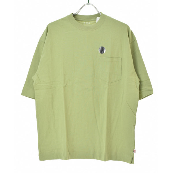 coen 7525-617-0123 USAコットンリラックスシルエットポケットTシャツ