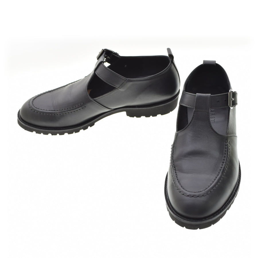MARGARET HOWELL 25AW 5785270202 WOMEN ITALIAN OILED LEATHER Tストラップ