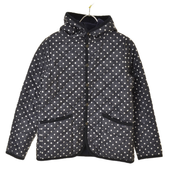 THE SMOCK SHOP SS-8248PT インナーフリース フード付きドット