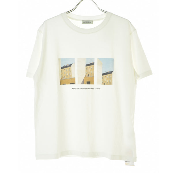 UNITED ARROWS Green Label Relaxing 3617-6-000011 コラージュ フォト ショートスリーブ Tシャツ