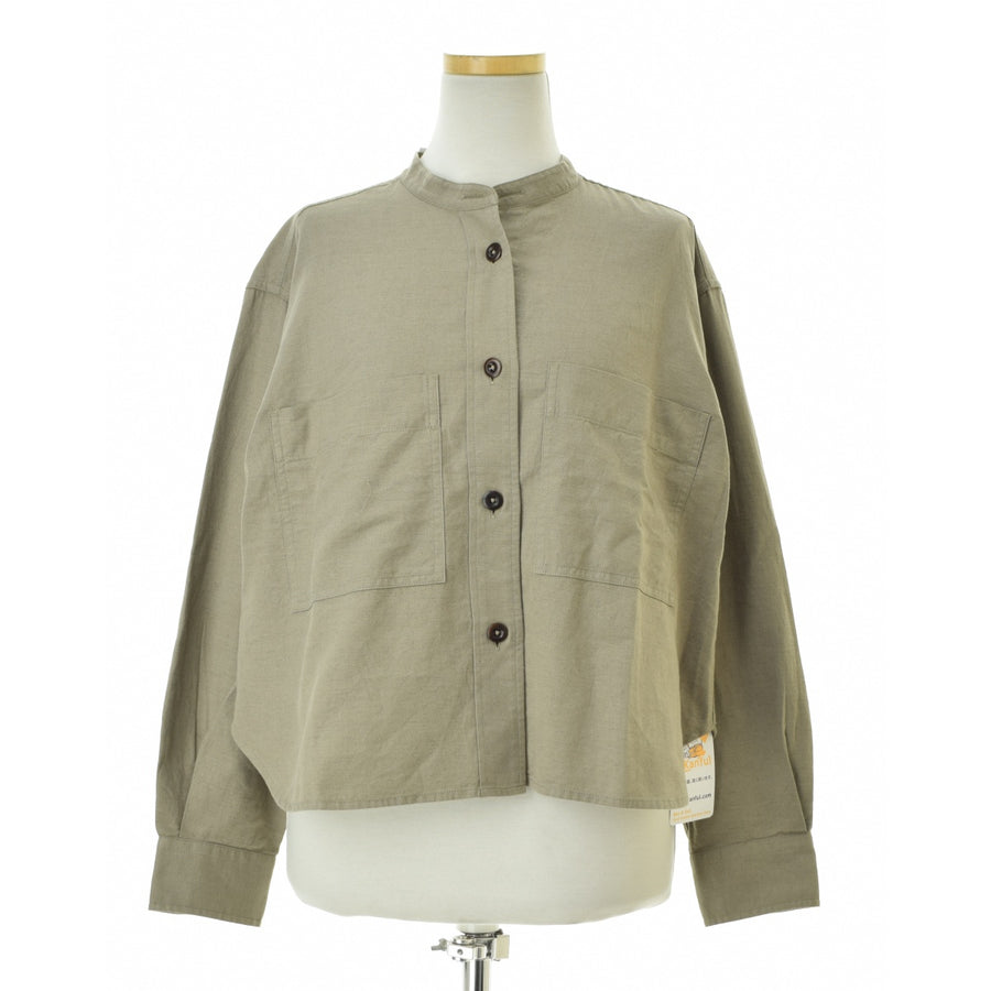MARGARET HOWELL MHL 26AW 5956253205 FINE COTTON WOOL TWILL SHIRT
