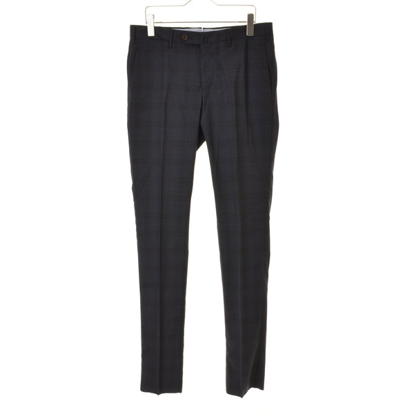 PT01 DS01Z00 Pantalone Sfodrato ウールブレンドスラックス