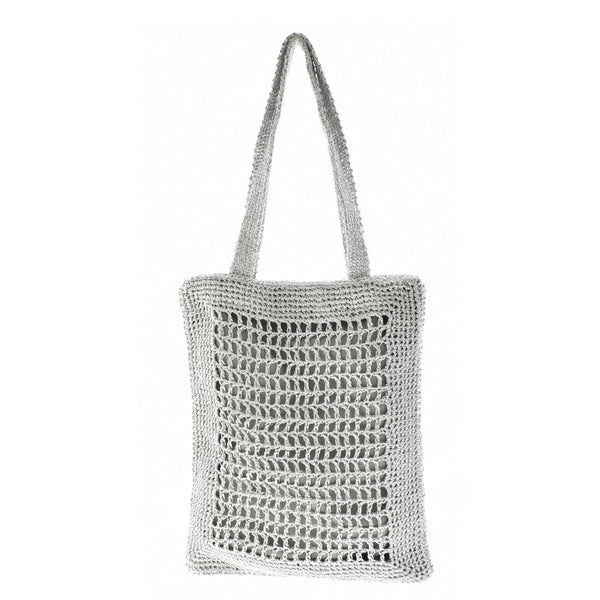 Cachellie メタリック フラット トートバッグ METALLIC FLAT TOTE