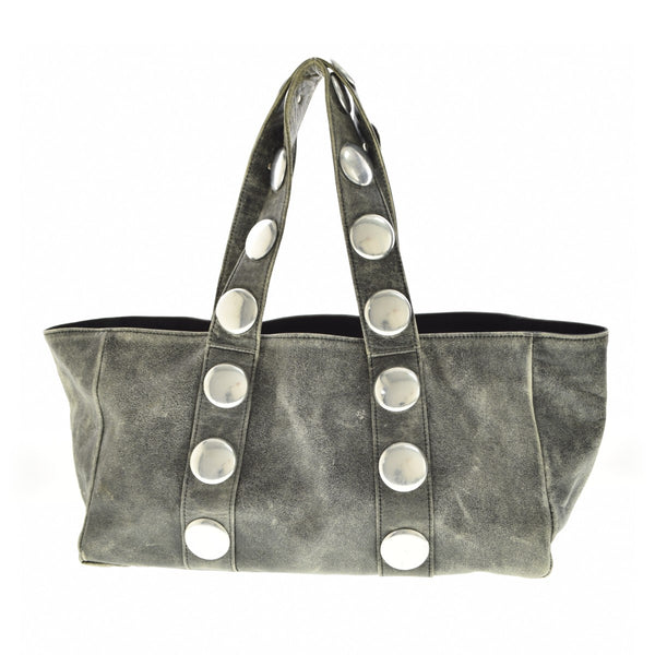 COMME des GARCONS TRICOT TN-K205 ビッグスタッズ クラックレザー