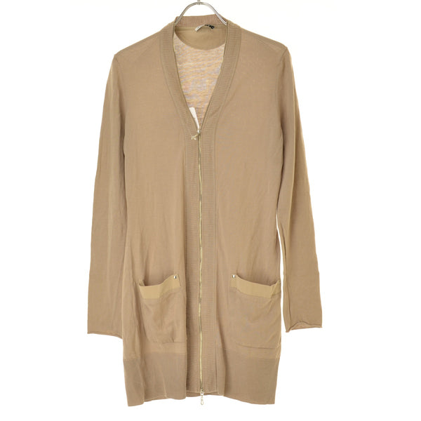 MARELLA シルクコットンジップ