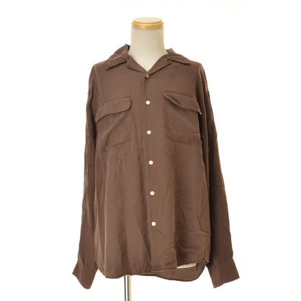 GAP 90s OLD GAP HONG KONG製 オープンカラー ビスコース