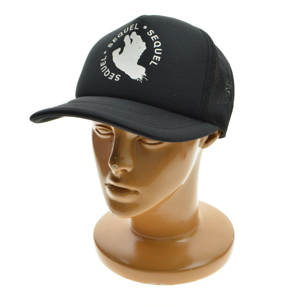 SEQUEL SQ-25AW-SCHT-01 MESH CAP BLACK