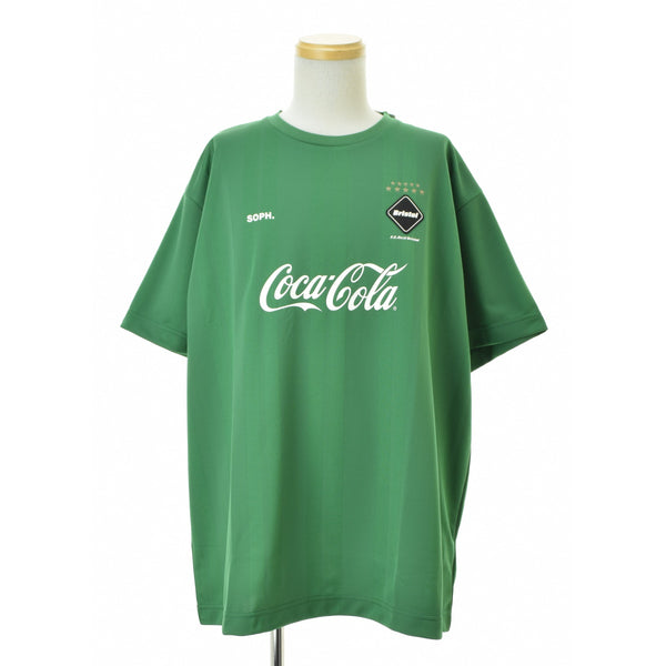 F.C.R.B. / F.C.Real Bristol 26SS FCRB-260154 Coca-Cola WEAVE STRIPE GAME SHIRT
