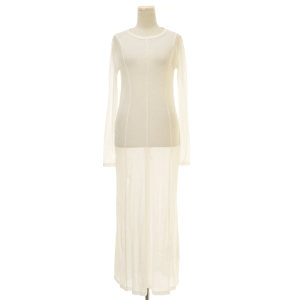 yo BIOTOP EEE-04050 Cotton sheer long dress
