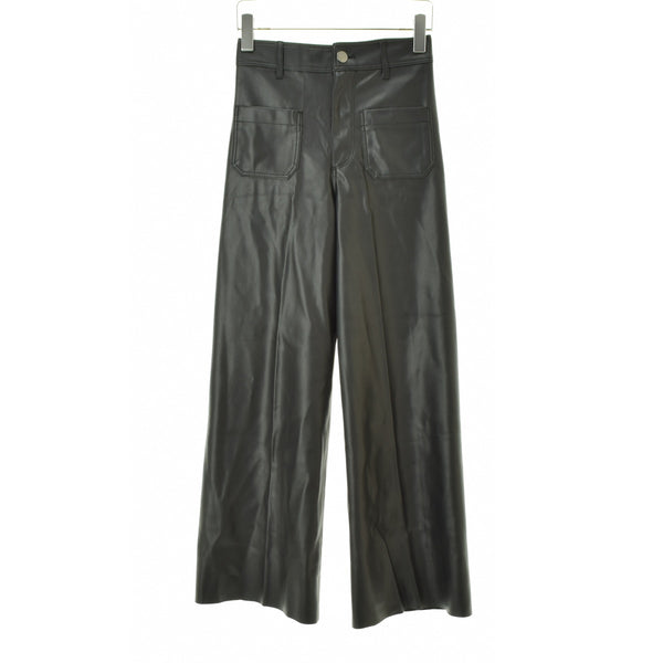 ZARA 2969/272/800 FAUX LEATHER FLARED