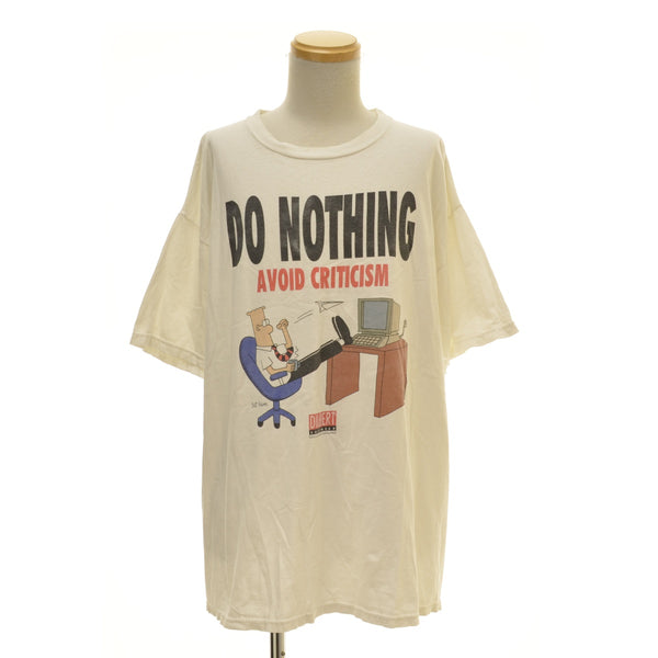 古着 DILBERT DO NOTHING AVOID CRITICISM