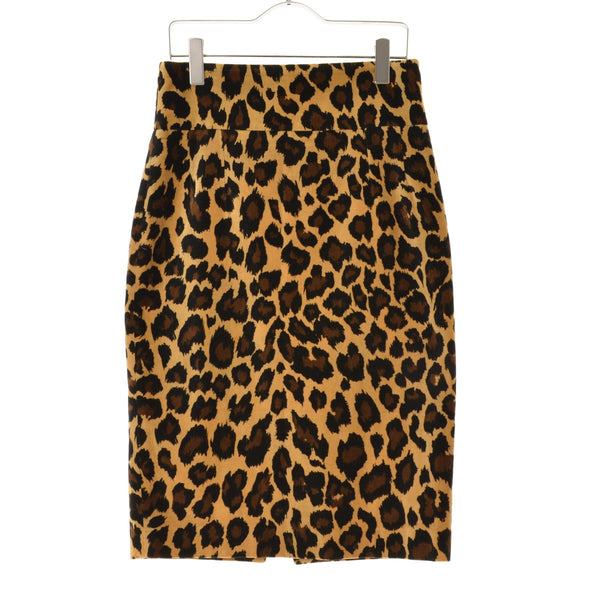 ZARA WOMAN レオパードベロアロング