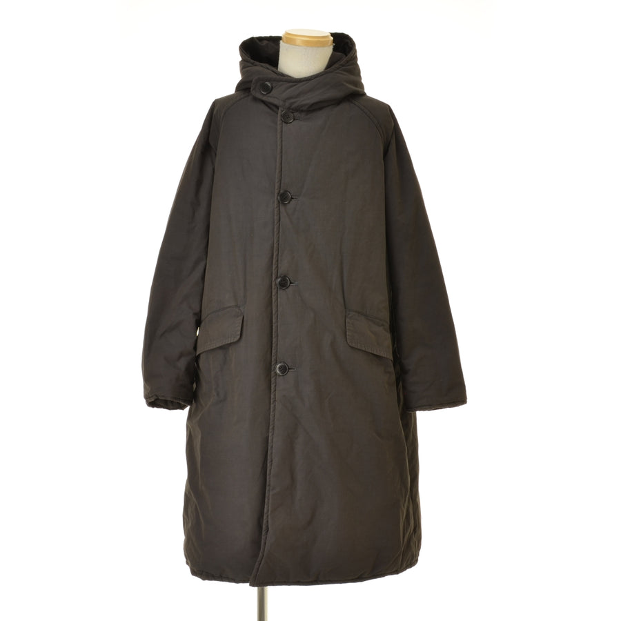 COMOLI S03-04011 Insulation Hooded Coat PRIMALOFT インサレーション フーデッド