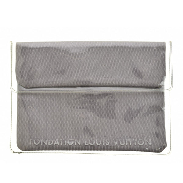 LOUIS VUITTON FONDATION 美術館限定 クリア クラッチ バッグ