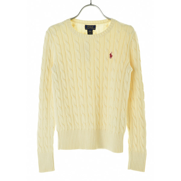POLO RALPH LAUREN コットン ケーブル編み アラン編み