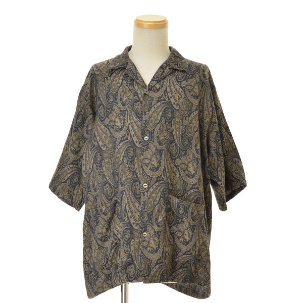 needles 25SS QV1659 Cabana Shirt - PE/C Jacquard Cloth ペイズリー カバナ