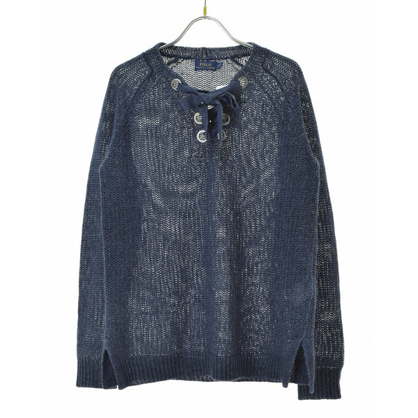 POLO RALPH LAUREN レースアップ リネン