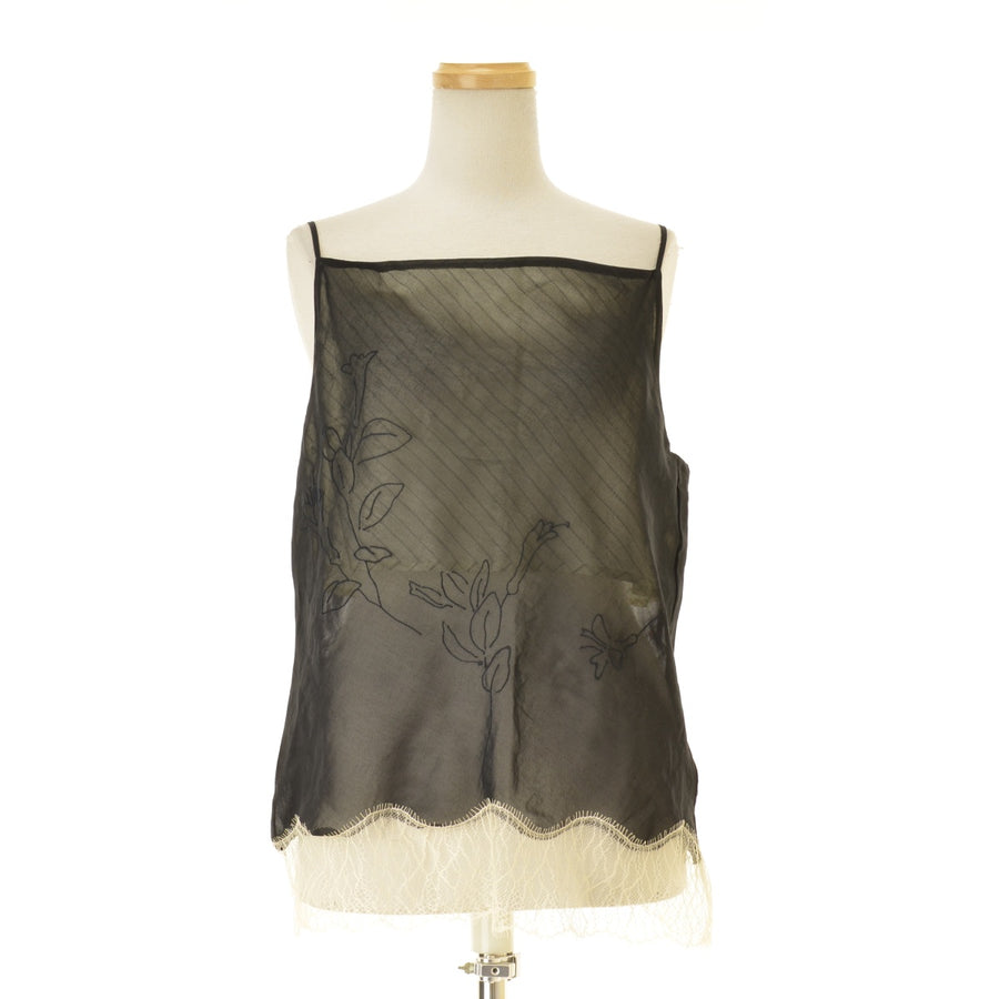 TANAKA 26SS ST-263-BKE COMBI CAMI TOP レース コンビ