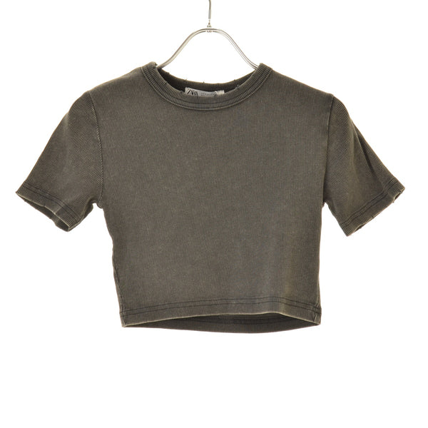 ZARA 3253/312/800 クロップドリブ