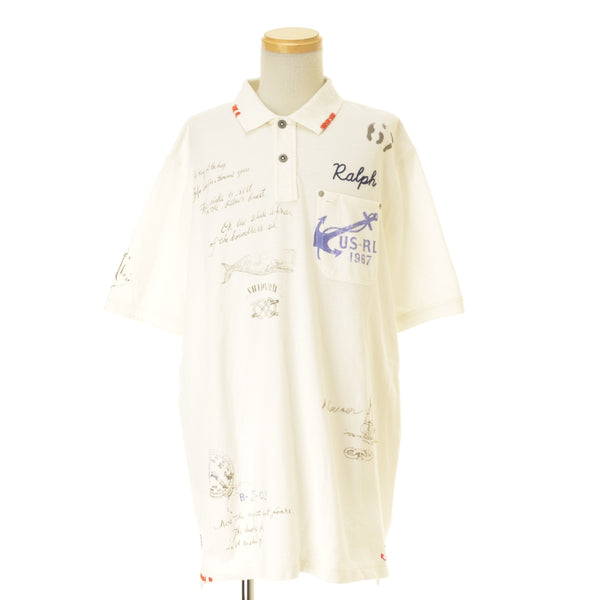 POLO RALPH LAUREN SAILMAKERS 手書き風 プリント