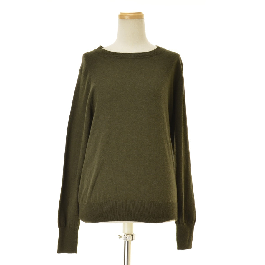 MARGARET HOWELL 578-9263010 WOOL COTTON ウールコットン クルーネック