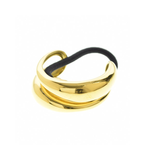 JURATE LA 25AW 25090521001230 GOLDPLATE W HAIR TIE ヘアゴム