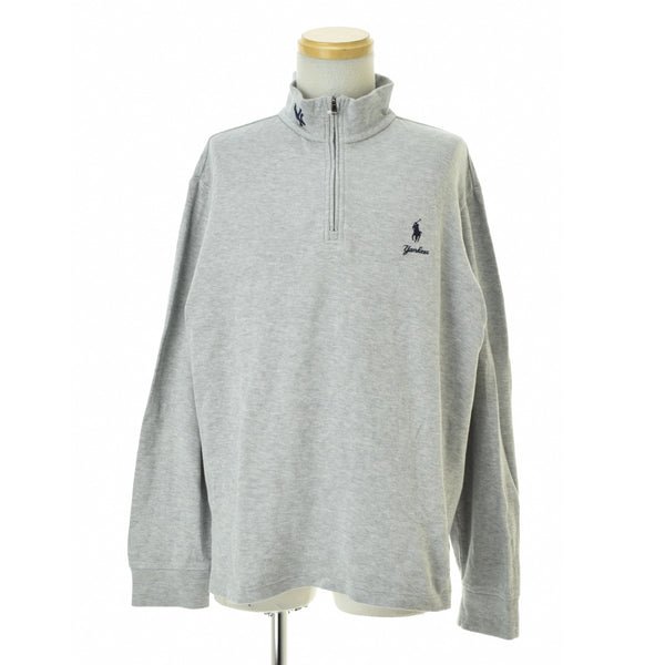 POLO RALPH LAUREN ニューヨークヤンキース ハーフジップ ロングスリーブ プルオーバー
