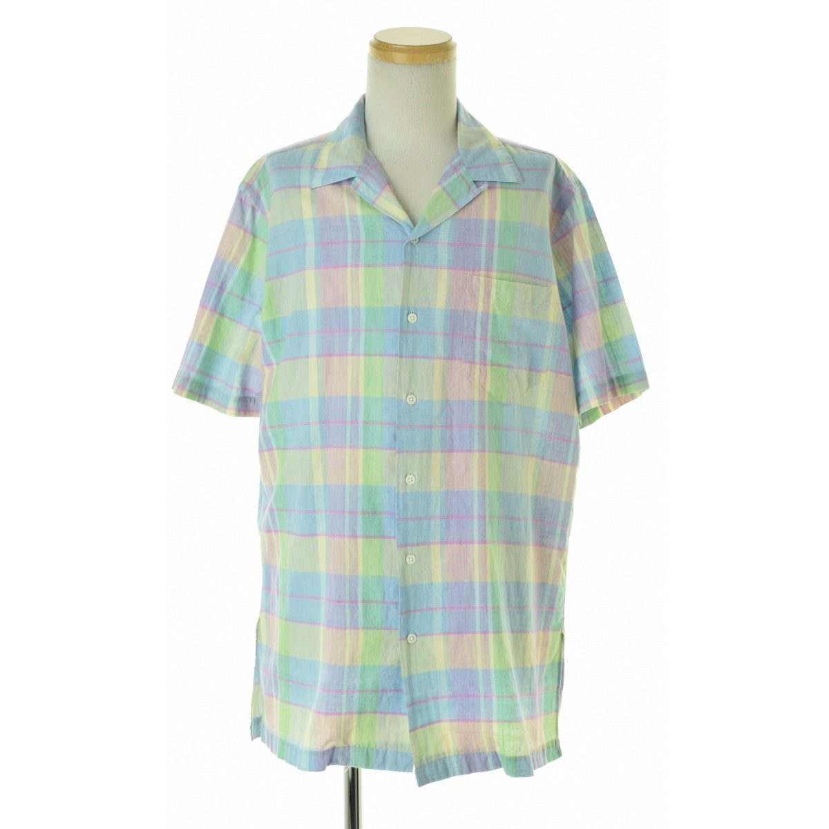 POLO RALPH LAUREN オープンカラーマドラスチェック