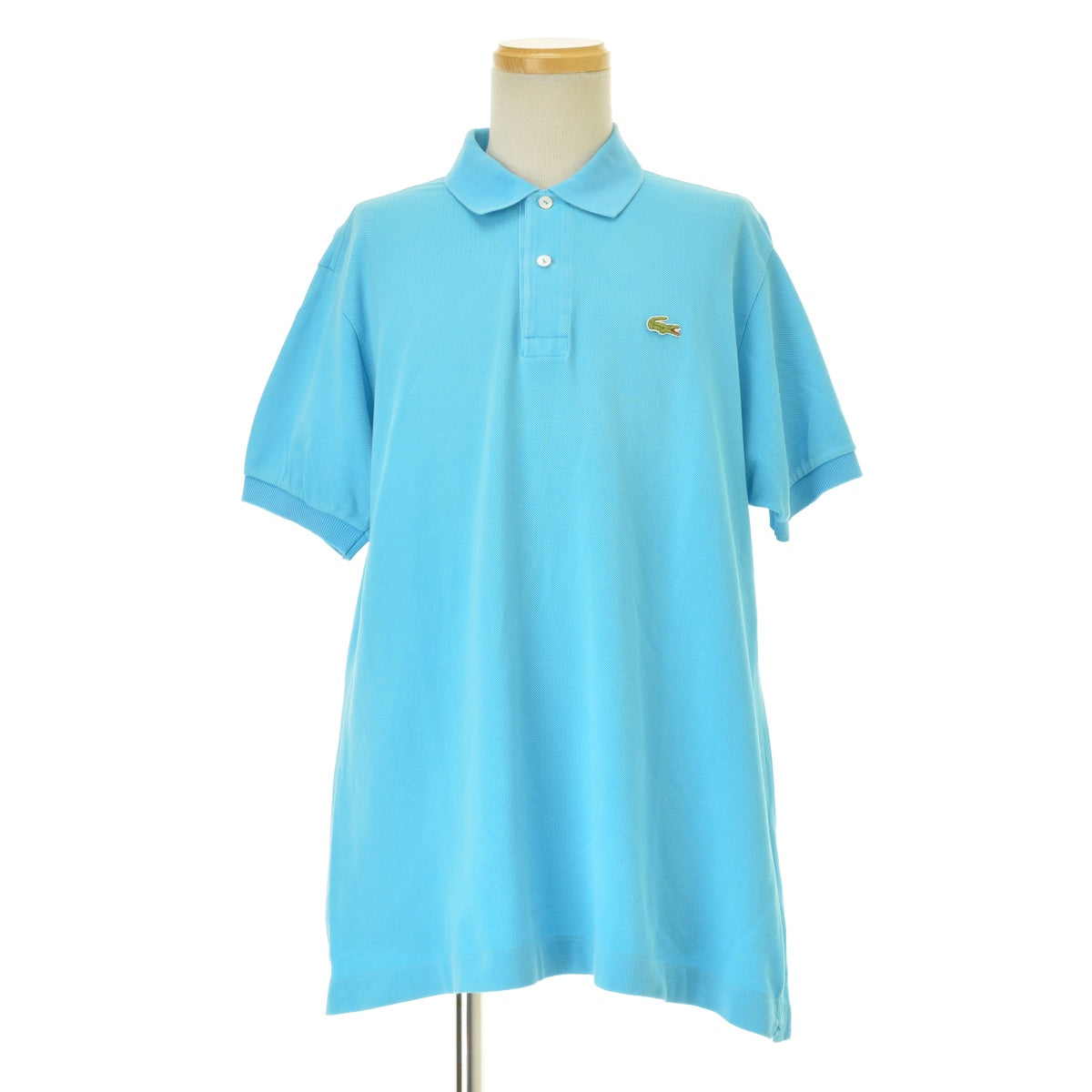 LACOSTE 70s フランス製 ワンポイント鹿の子