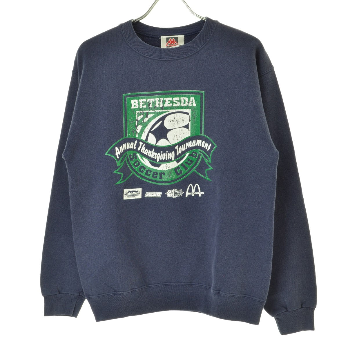 Kappa 90s バックプリントサッカークラブプリント