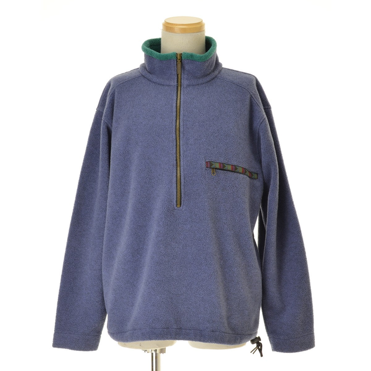 L.L.BEAN 90s チロリアンテープ ハーフジップ プルオーバー