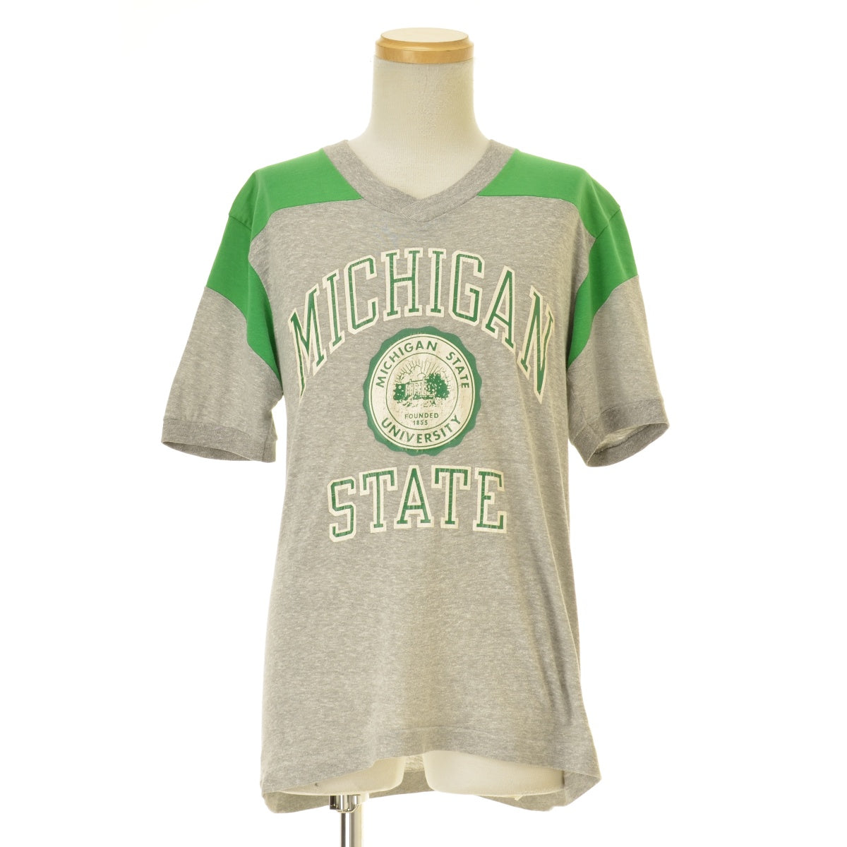 CHAMPION 70s バータグ フットボール MICHIGAN 3段