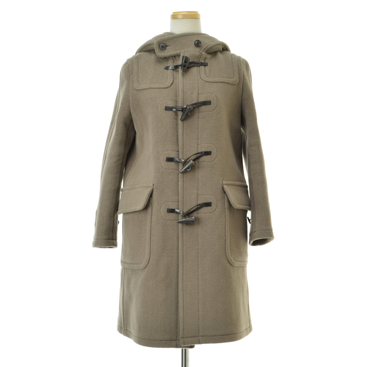 beautiful people pile melton duffle coat