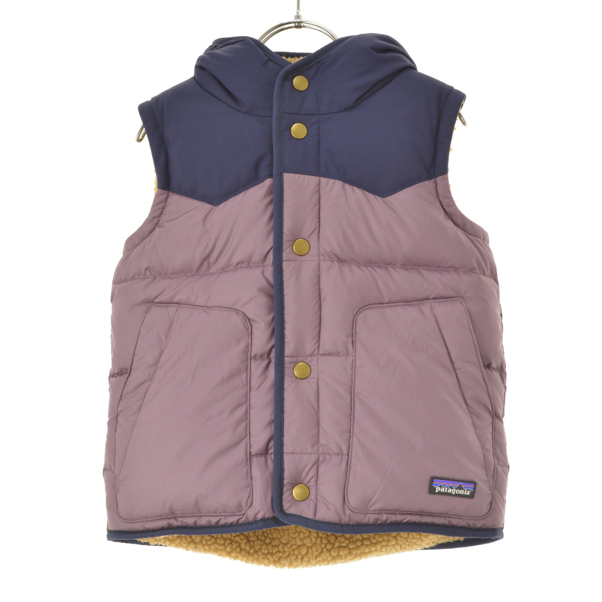 PATAGONIA 20AW 68320 REVERSIBLE BIVY HOODY VEST リバーシブル ビビー フーディ