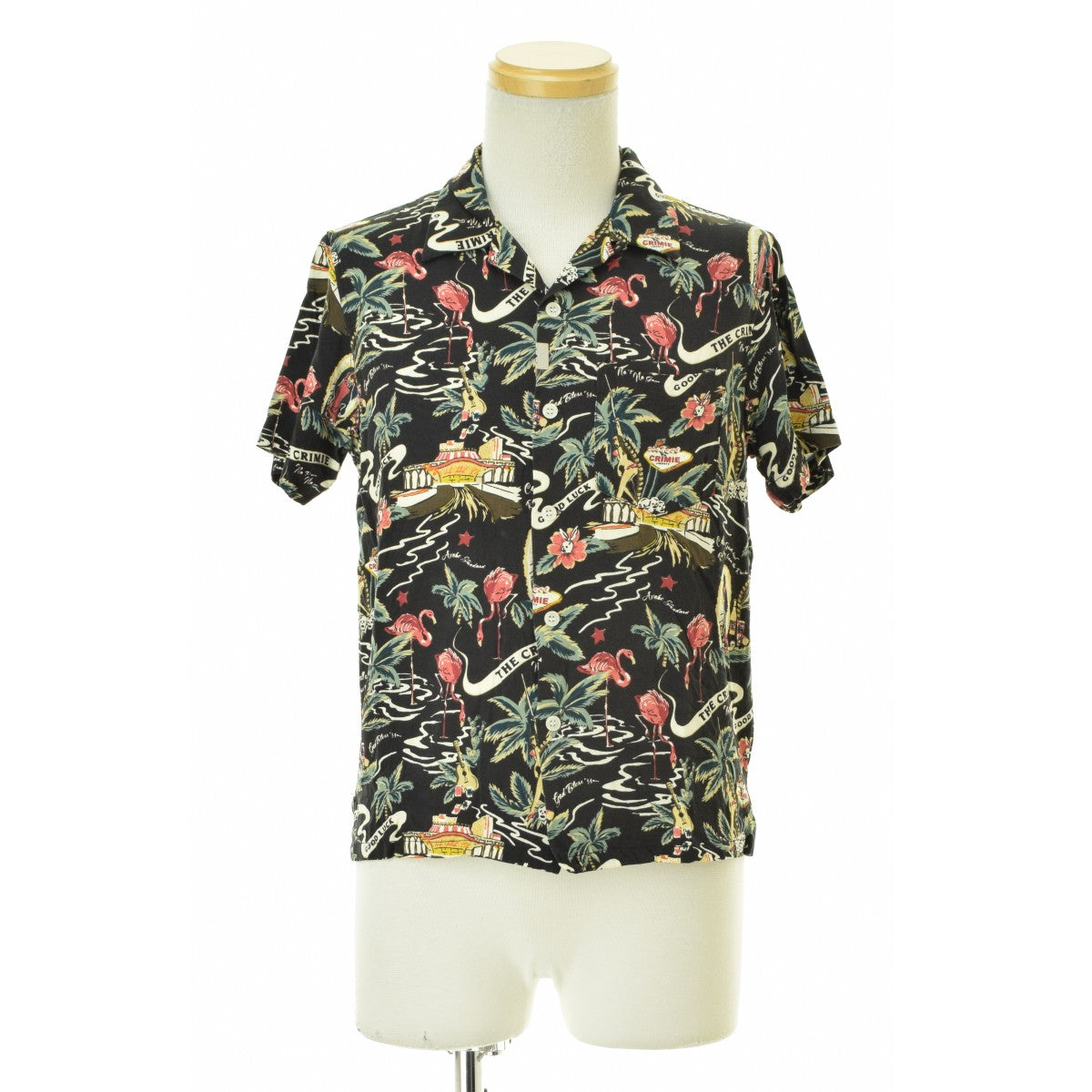 CRIMIE CR01-01K3-SH02 ALOHA SHIRT オープンカラー 開襟