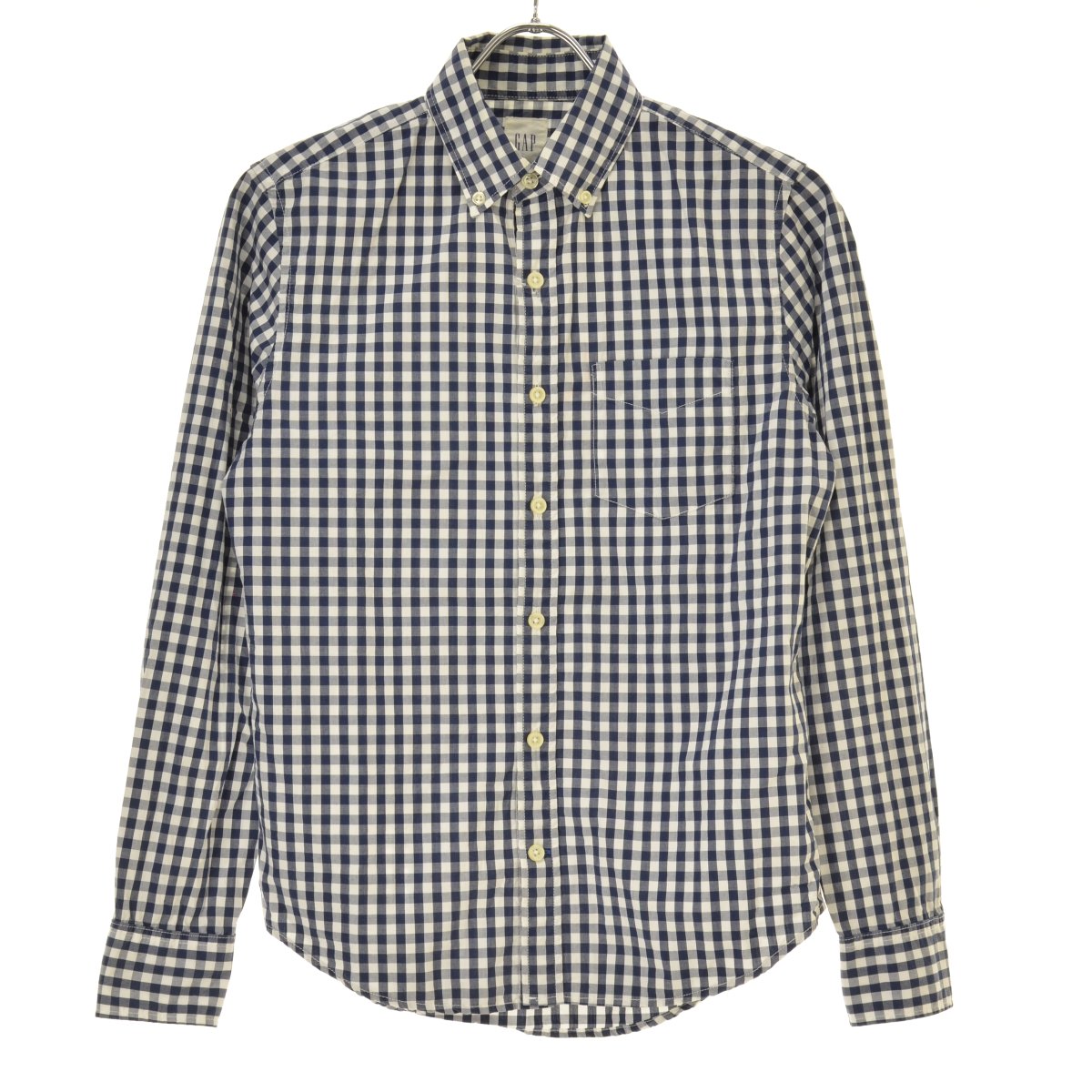 GAP SLIM FIT チェックボタンダウン