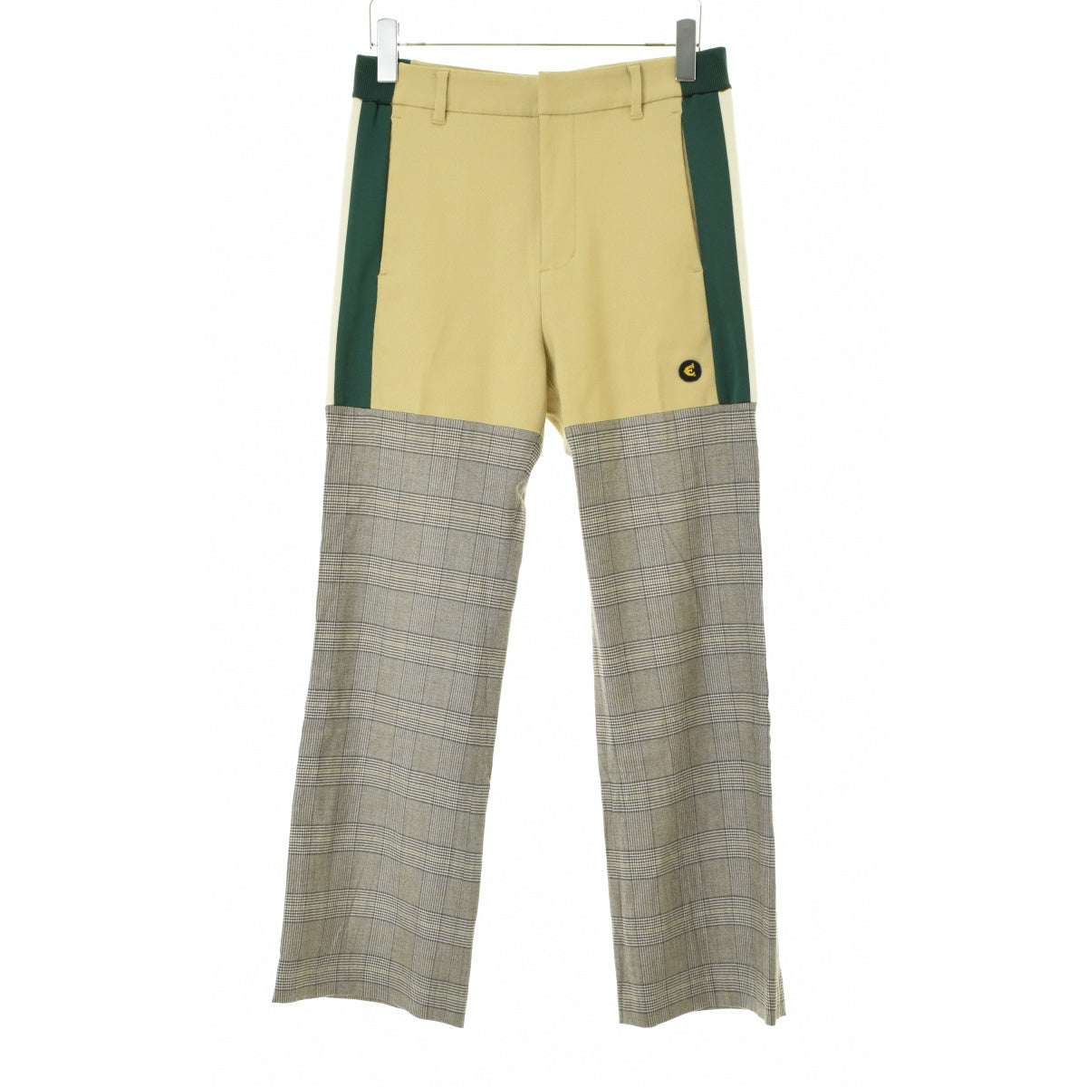blanc basque BB34-302 Peストレッチ×チェック シャークスキン
