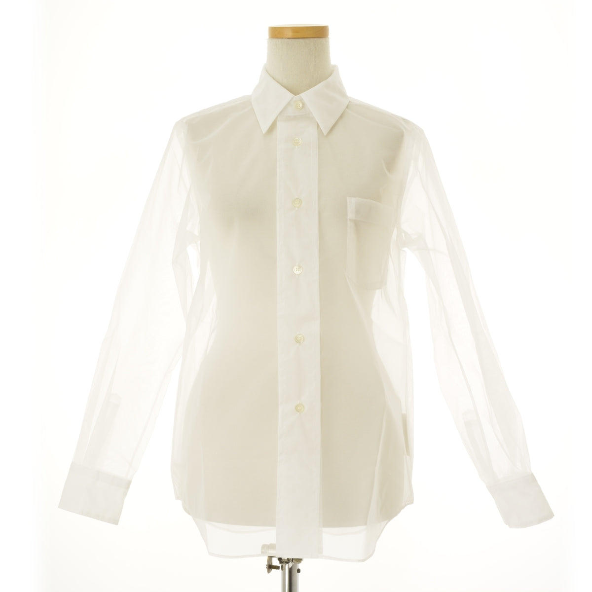 COMME des GARCONS 25SS AD2024 GO-B015 チュールシャツ