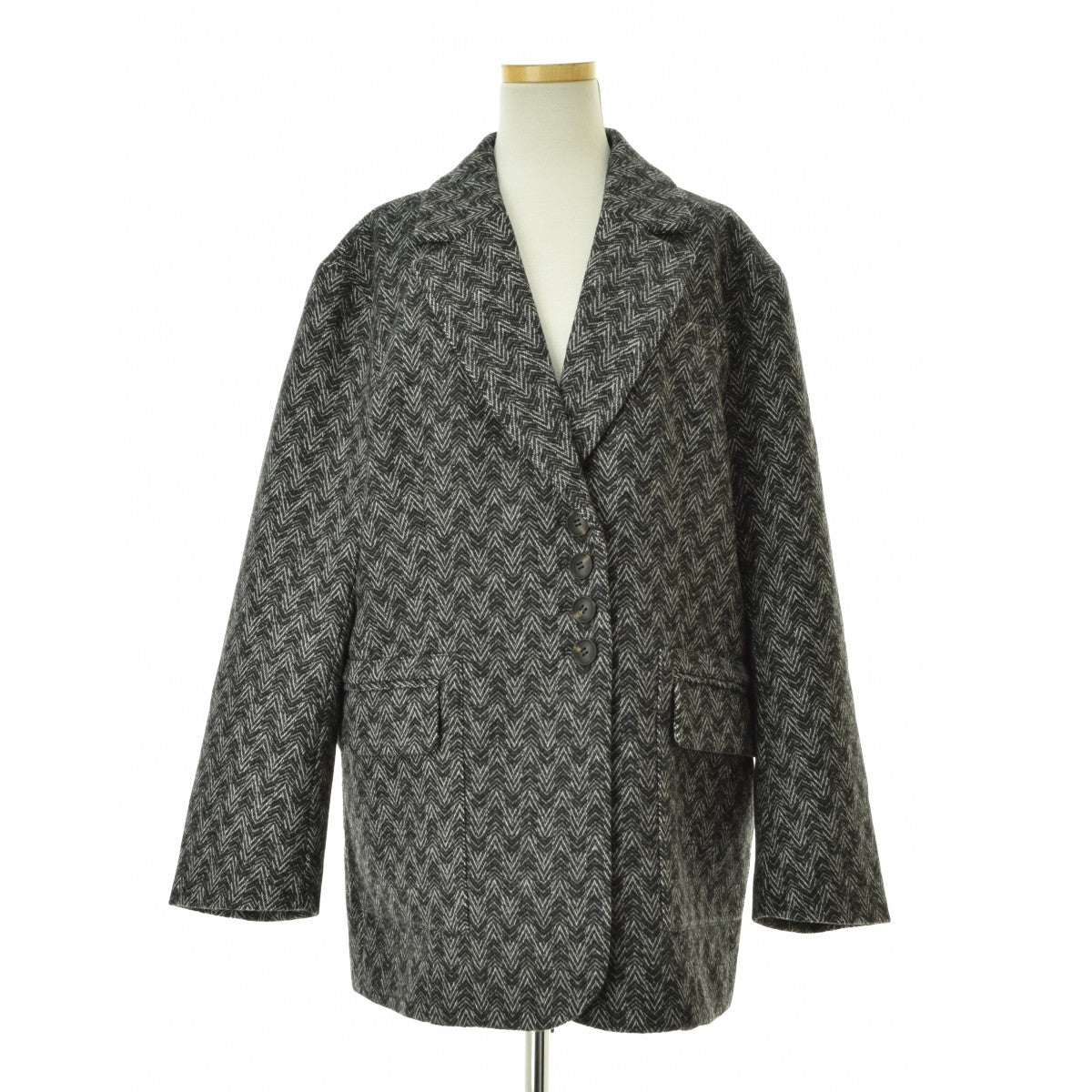 YENN Y244-41100 WOOL TWEED BLAZER