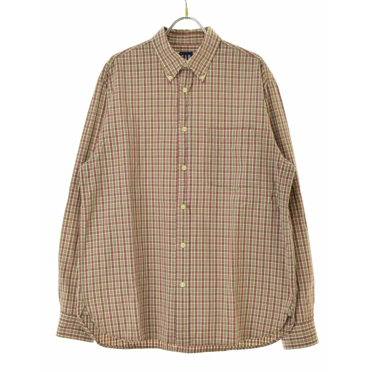 GAP 00s チェックボタンダウン