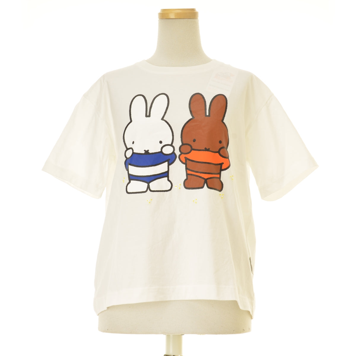 MUVEIL MA213UTS004 ミッフィー&メラニーの仲良しTシャツ
