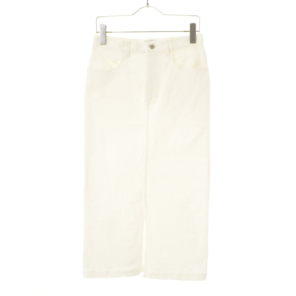 L'APPARTEMENT Lisiere 19060560010810 White Denim スカートロング