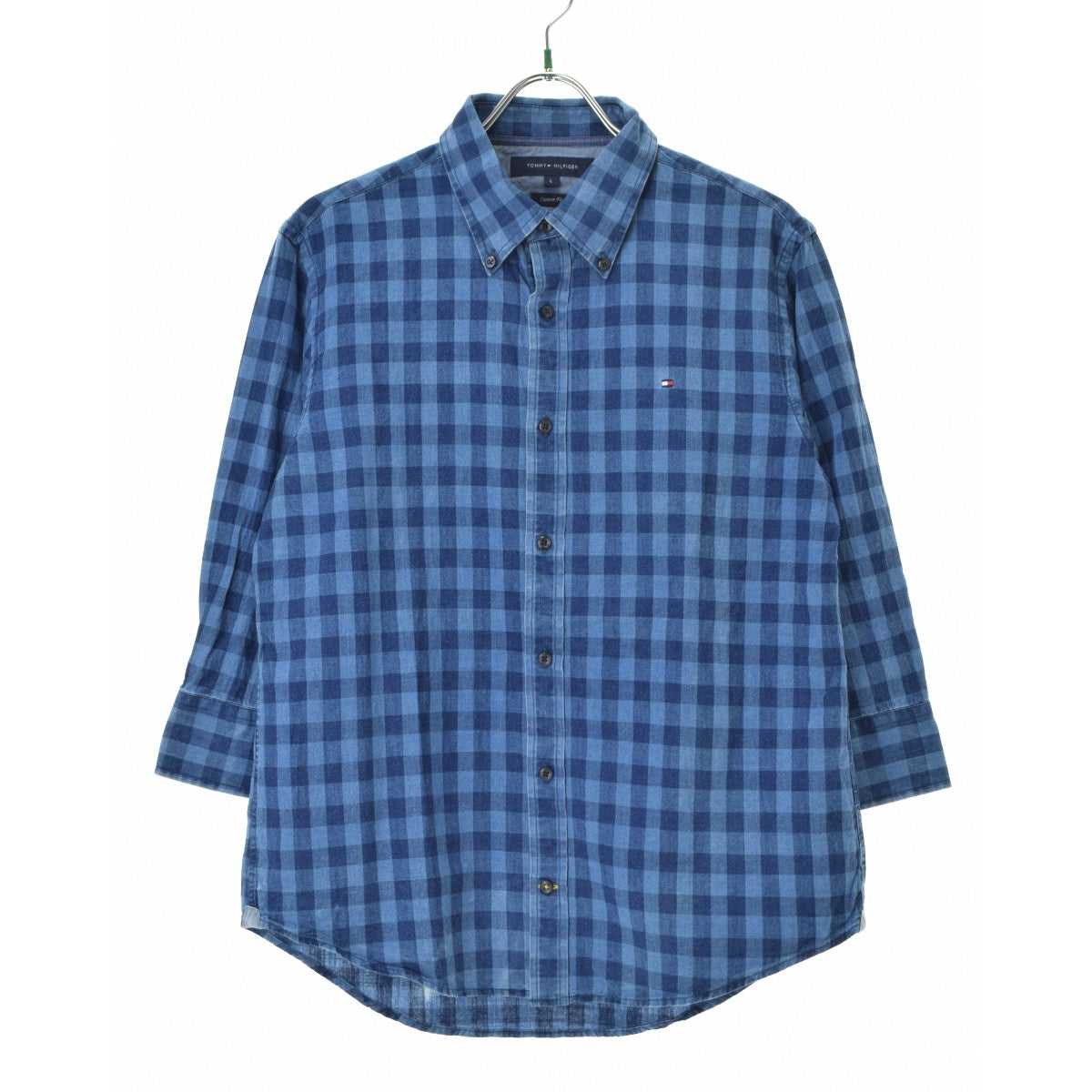 TOMMY HILFIGER CUSTOM FIT チェック ボタンダウン
