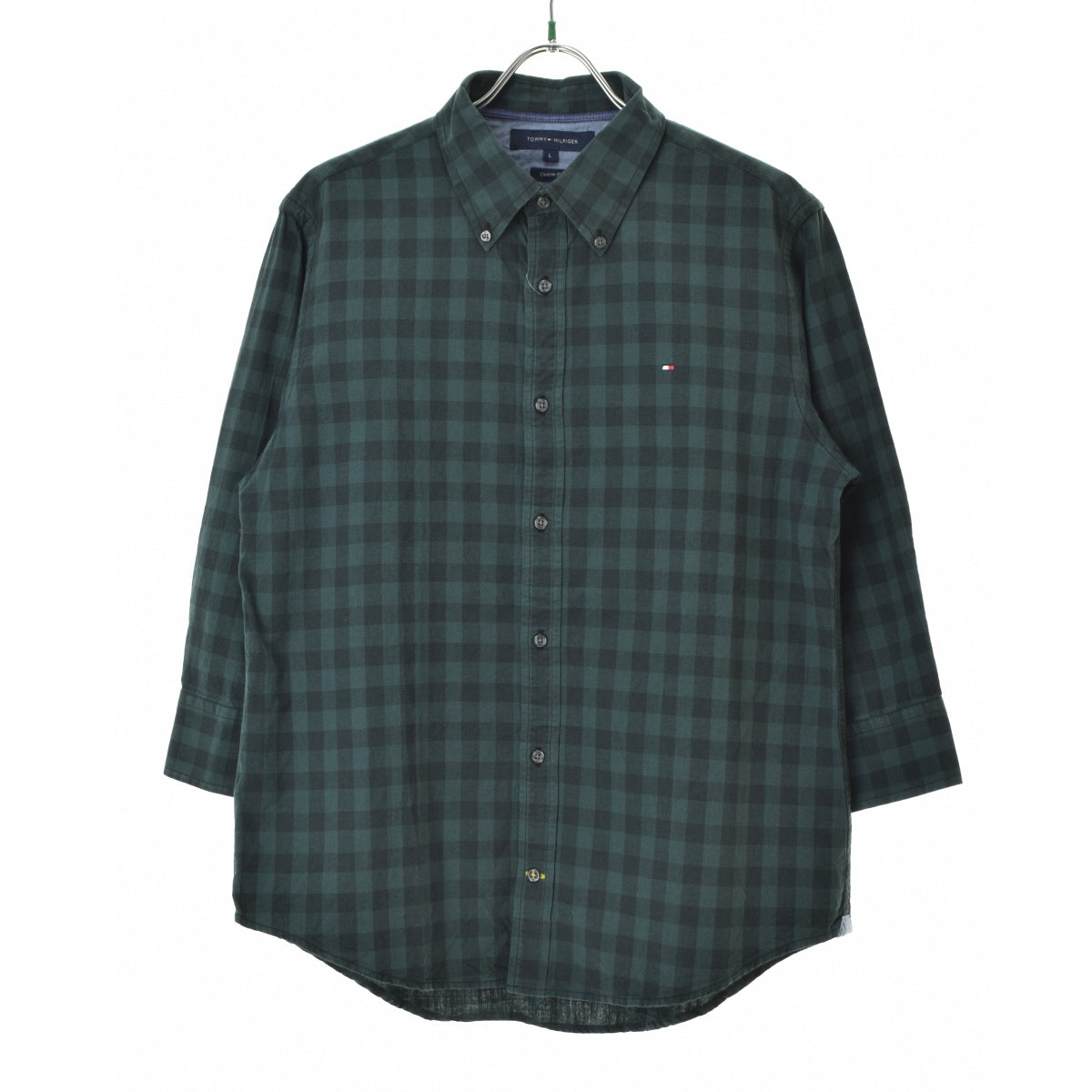 TOMMY HILFIGER CUSTOM FIT チェック ボタンダウン