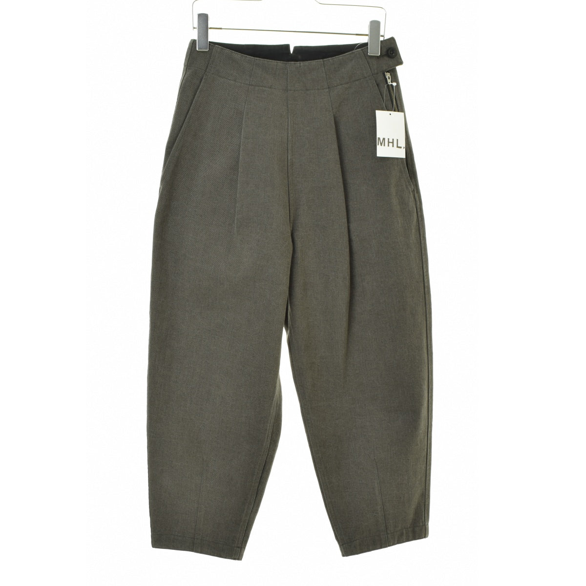 MARGARET HOWELL MHL 25AW 5955243200 FADED COTTON DRILL TROUSERS