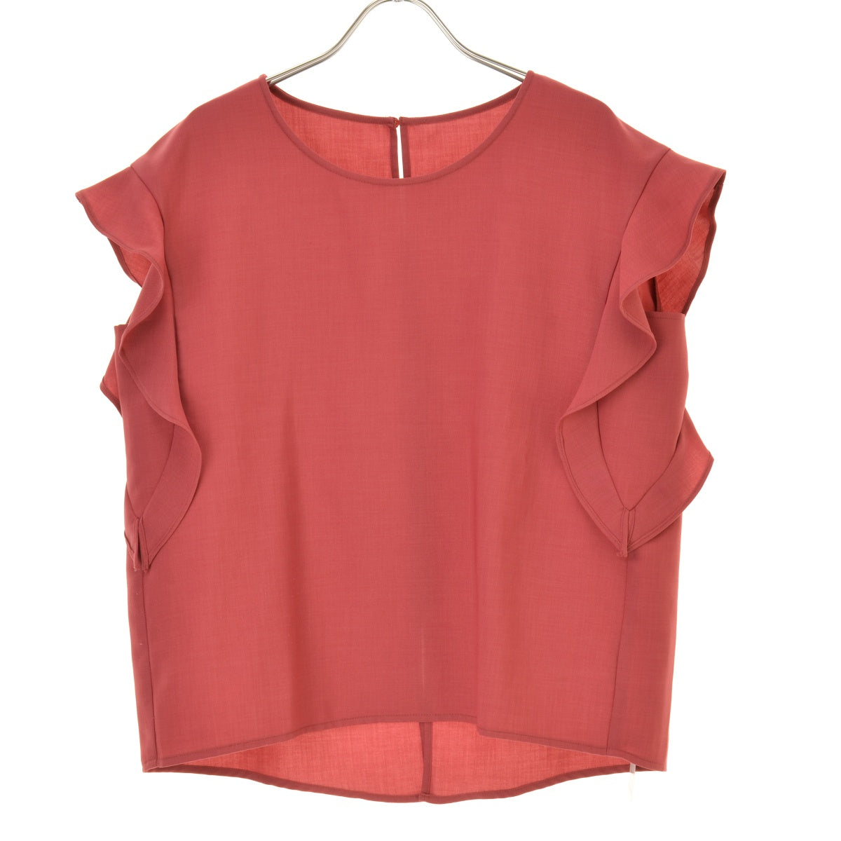 B.C STOCK SIMPLICITE 19051700207020 リネンライクラッフルブラウス